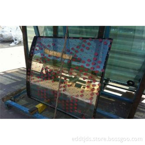 3mm Insulated Curved Safety Glass With Hole